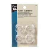 Dritz Bobbin Plastic Class 66 4ct
